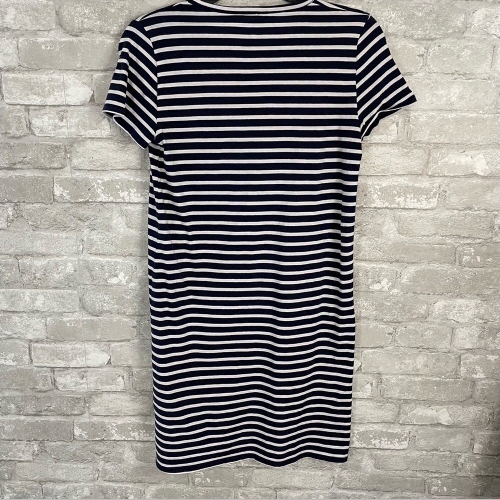 J.Crew Striped T-Shirt Dress - Picture 3 of 6